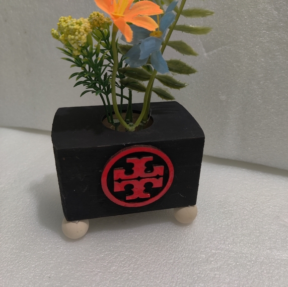 Tory Burch mini planter Hand Made - Picture 2 of 3